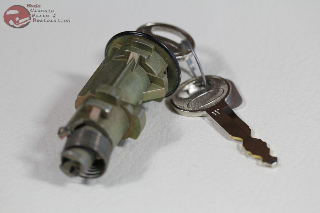 7493 Mustang Ford Trunk Lock Cylinder Keys Black Cap New eBay